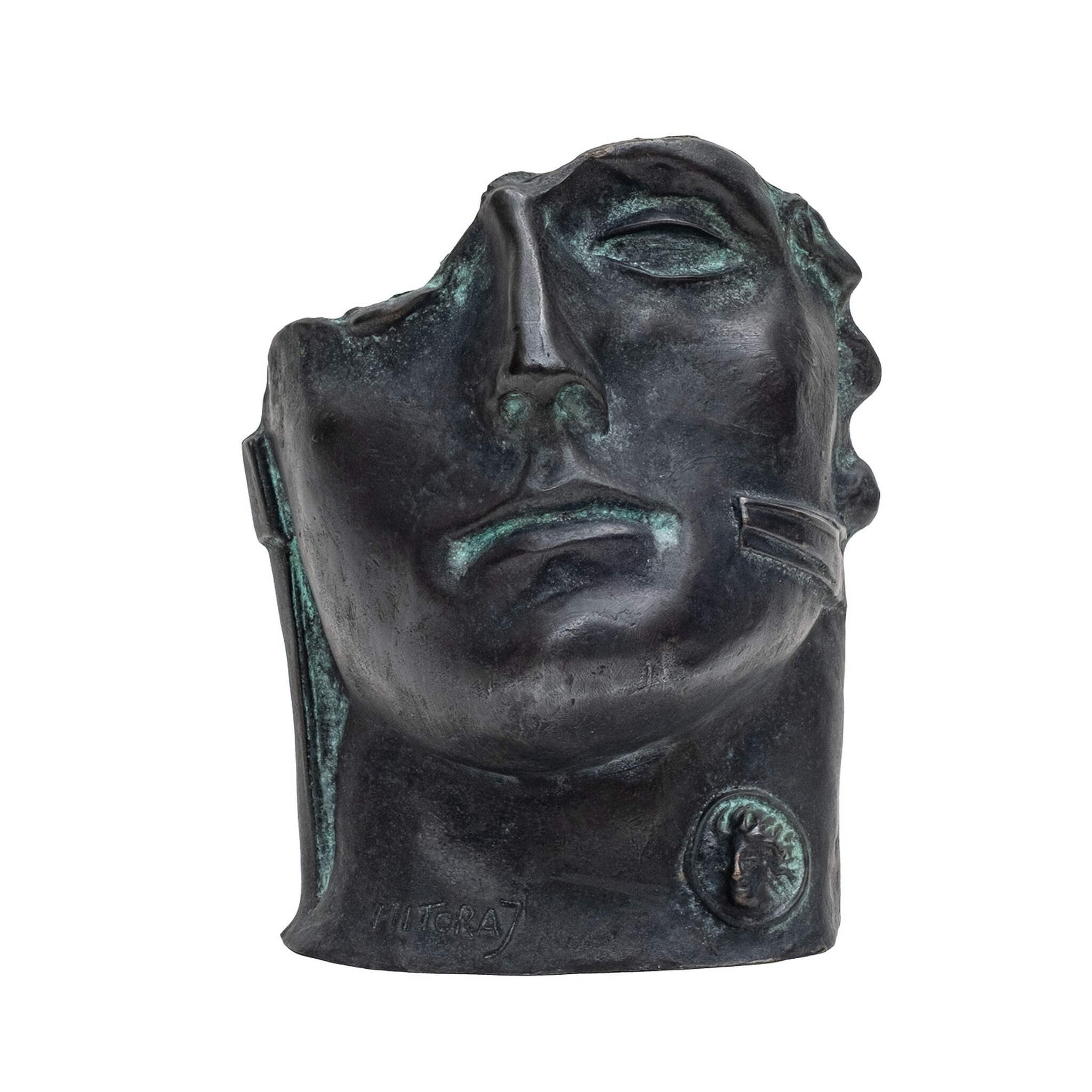 IGOR MITORAJ 'Centurion' brąz patynowany, wys. 17,5 cm