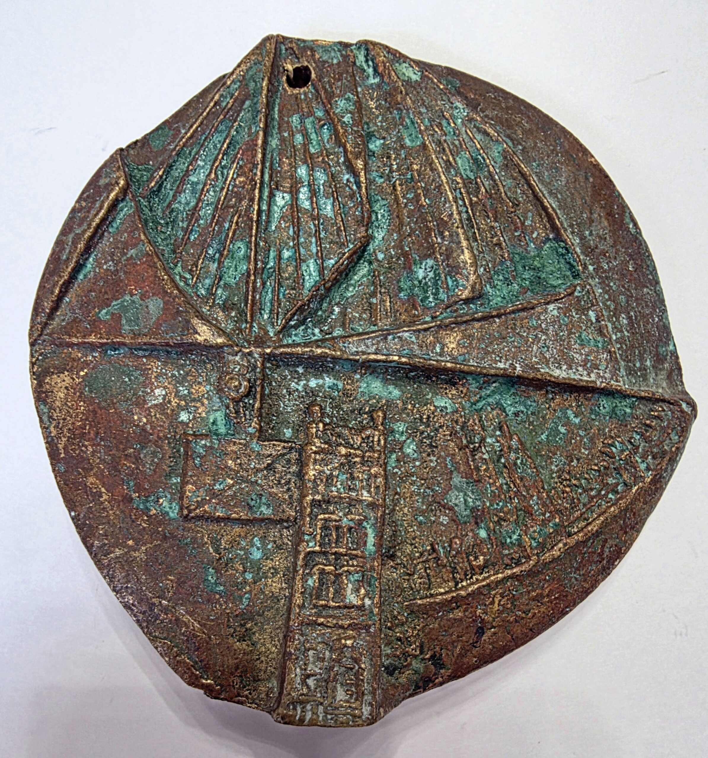 BRONISŁAW CHROMY 'Medal - DOM FILATELISTY W KRAKOWIE OTWARTY 1978' - obrazek 2