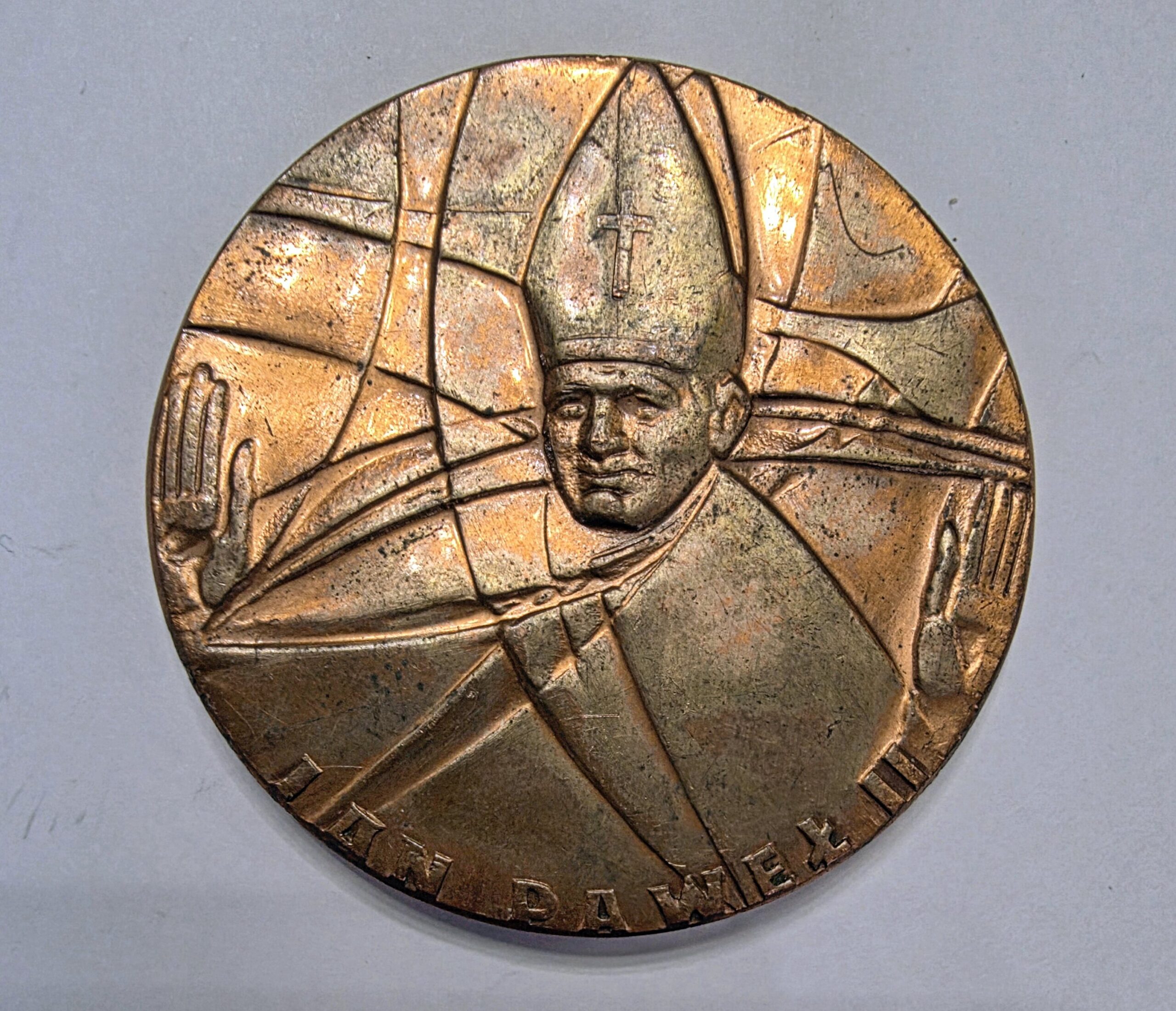 BRONISŁAW CHROMY 'Medal - JAN PAWEŁ II, 2-10.VI 1972'