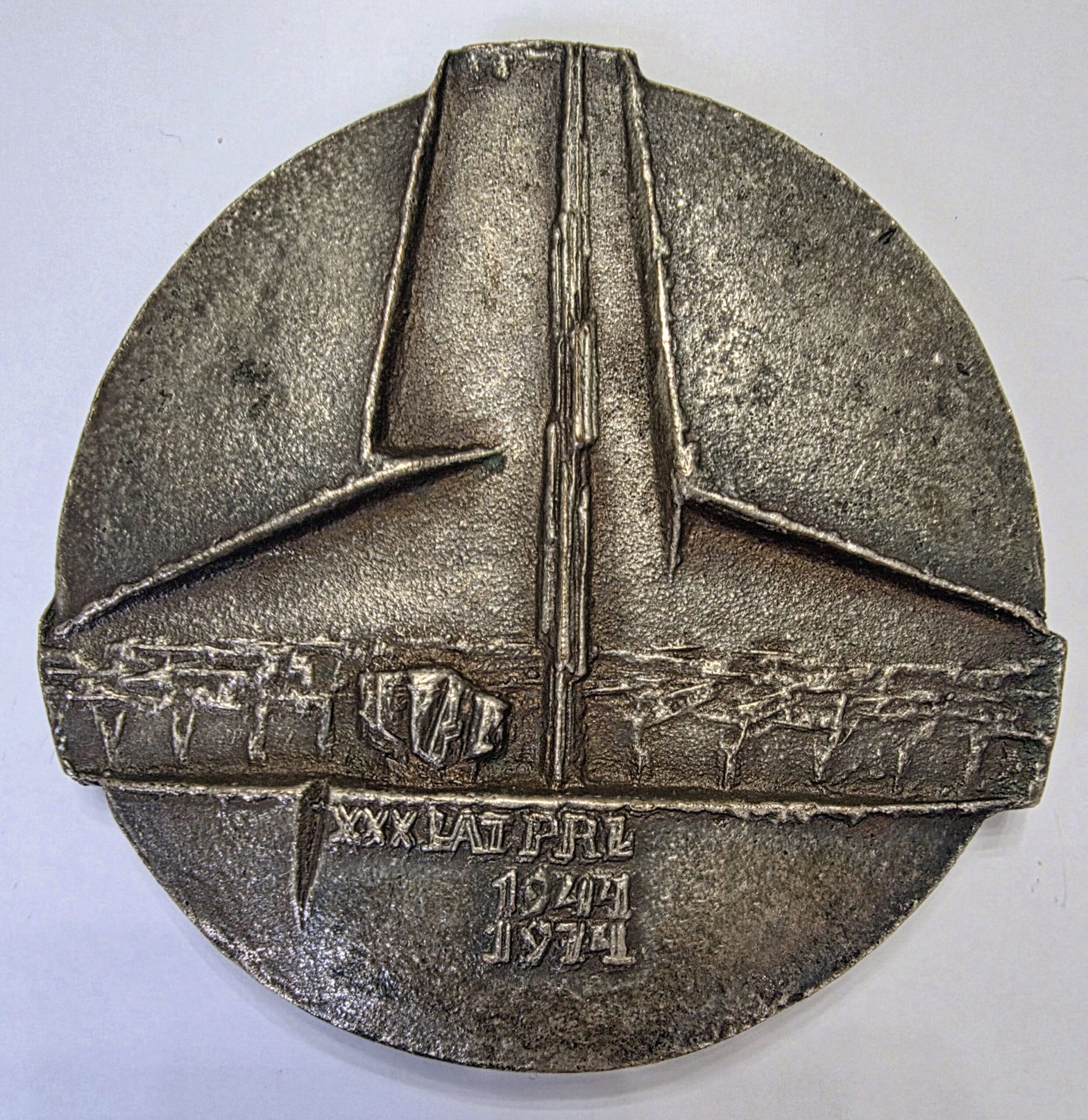 BRONISŁAW CHROMY 'Medal - XXX LAT PRL / SOSNOWIEC'