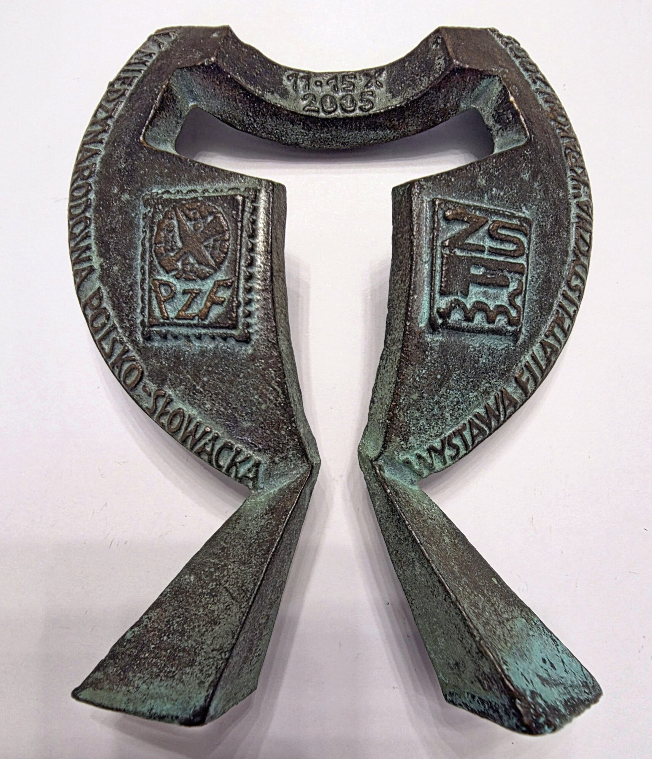 BRONISŁAW CHROMY 'Medal - V MIĘDZYNARODOWA POLSKO-SŁOWACKA WYSTAWA FILATELISTYCZNA, KRAKÓW 2005'