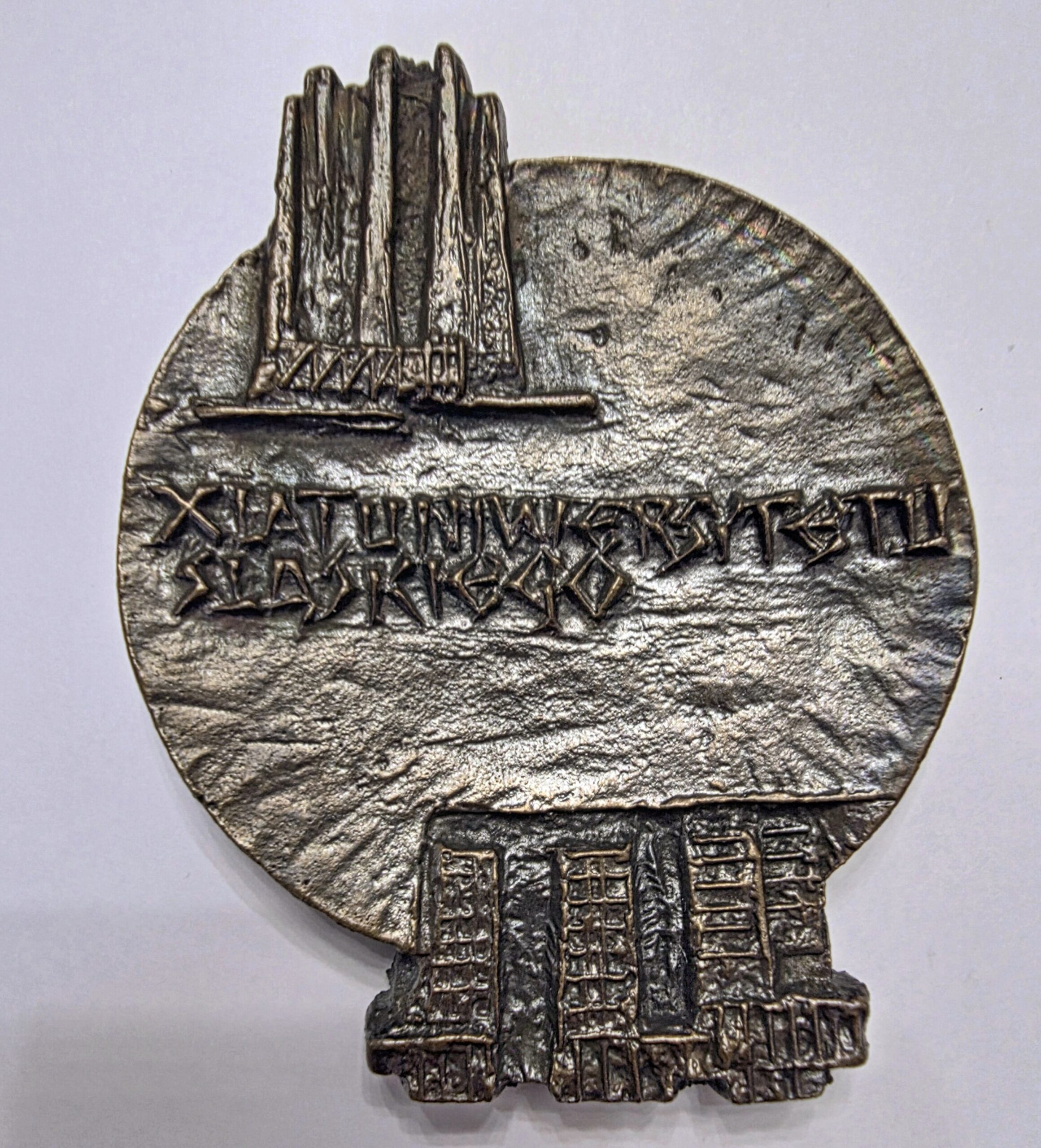 BRONISŁAW CHROMY 'Medal - X LAT UNIWERSYTETU ŚLĄSKIEGO'