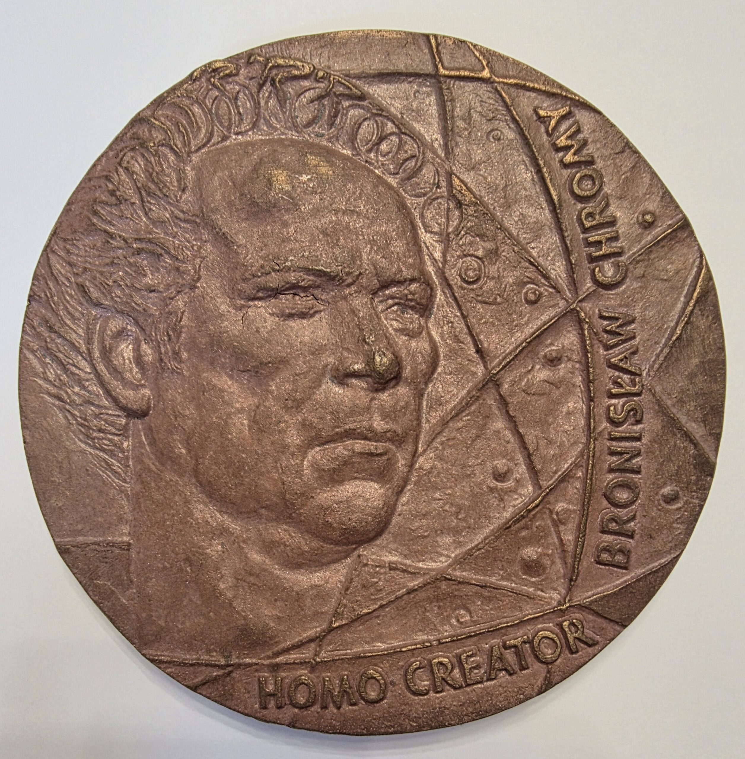 BRONISŁAW CHROMY ' Medal - 85 Rocznica urodzin artysty'