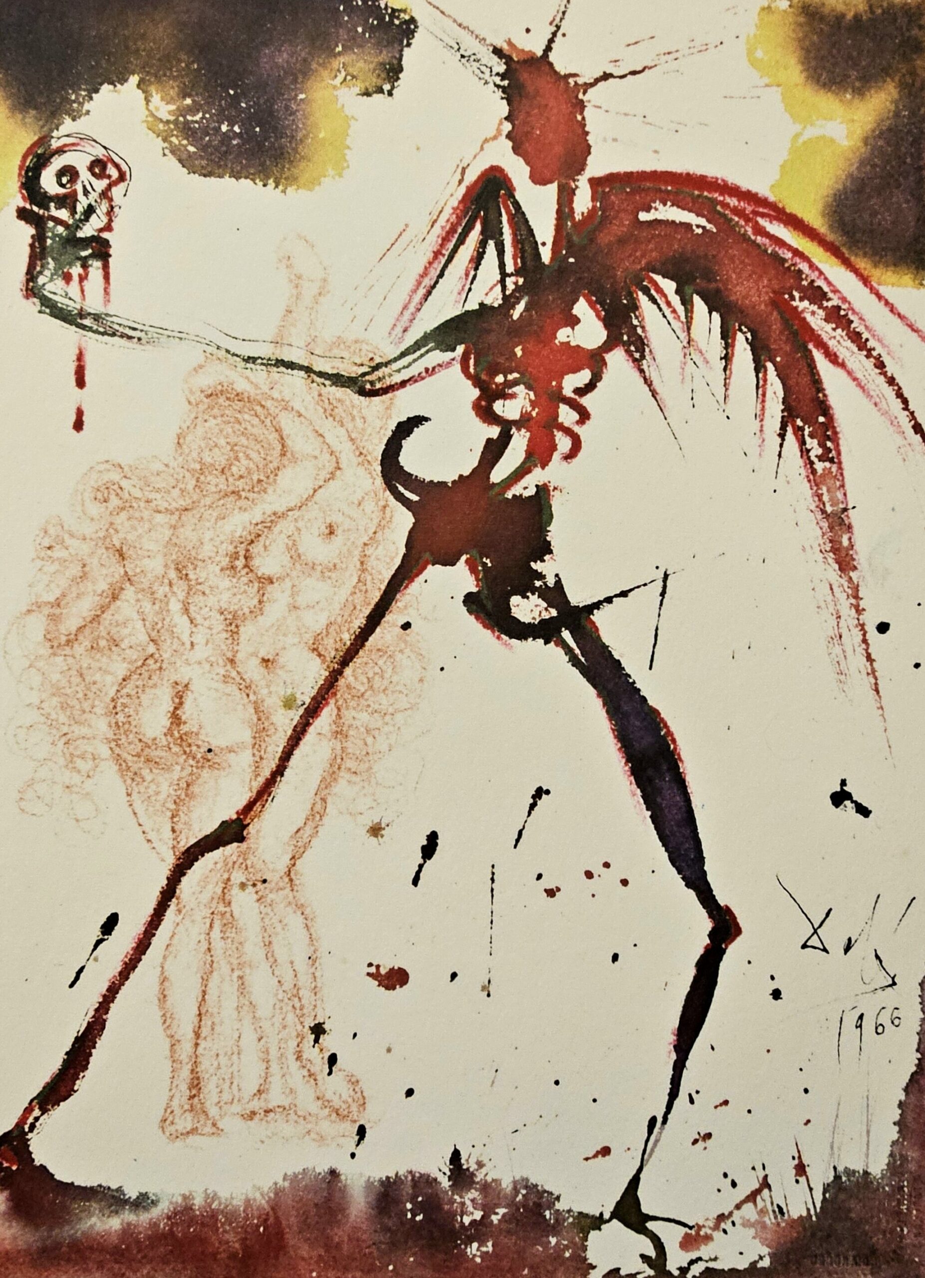 SALVADOR DALI 'DON QUIJOTE: 2 TOMY - 1965' Miguel de Cervantes TOM I: 460 str. TOM II: 465 str. - obrazek 2