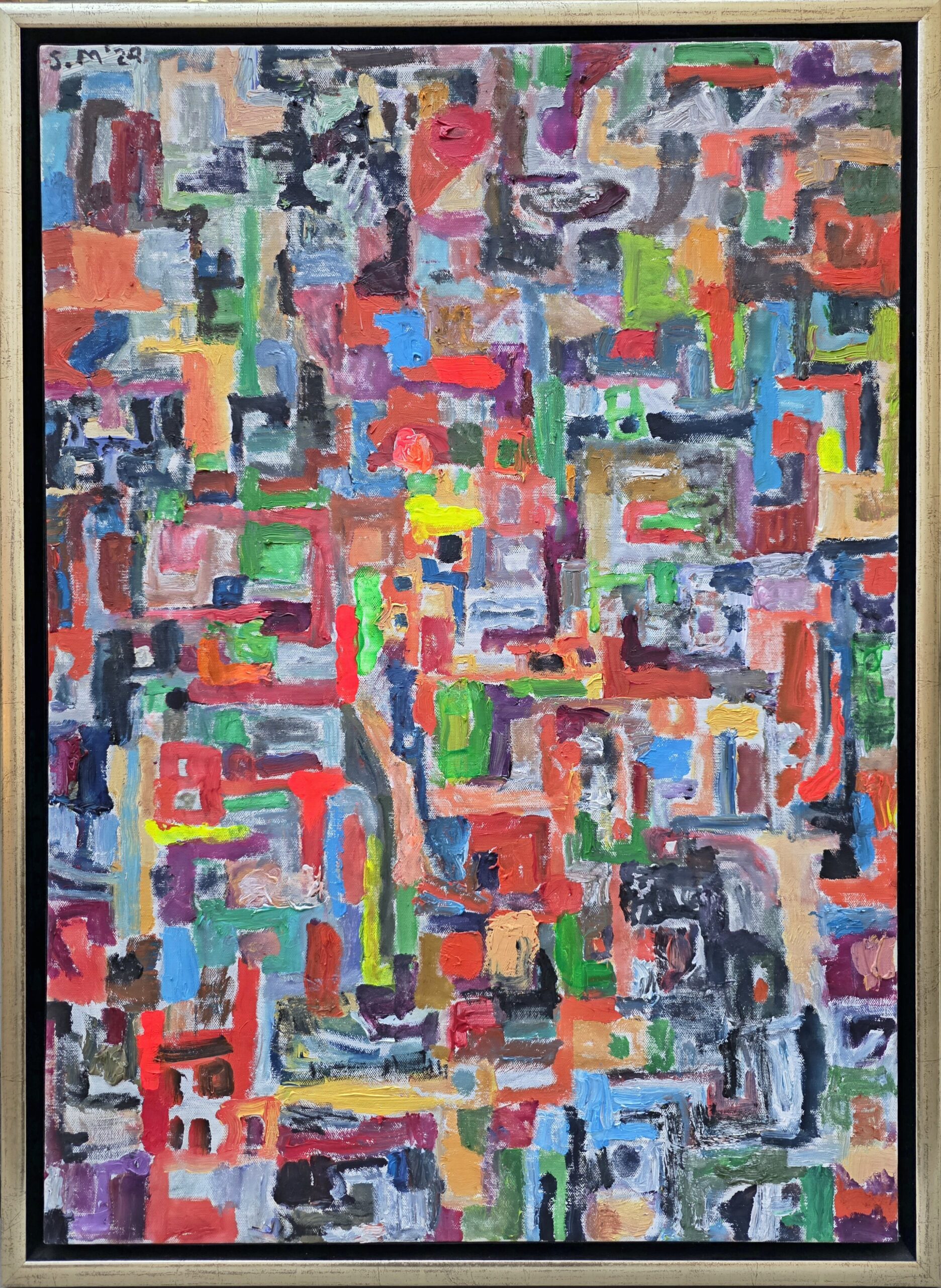 STANISLAW MŁODOŻENIEC 'Boogi woogie' 2024, olej, płótno 70x50cm