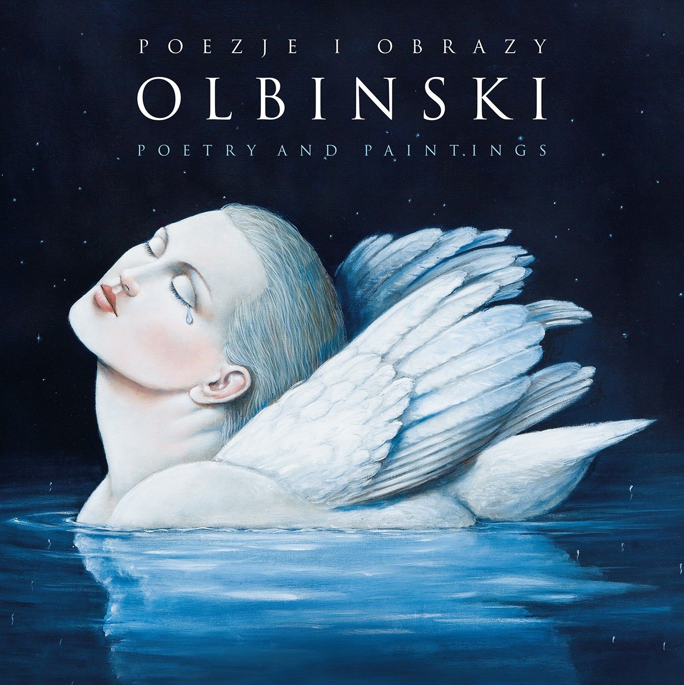 RAFAŁ OLBIŃSKI - Poezje i obrazy, album odręcznie sygnowany - 92 str.
