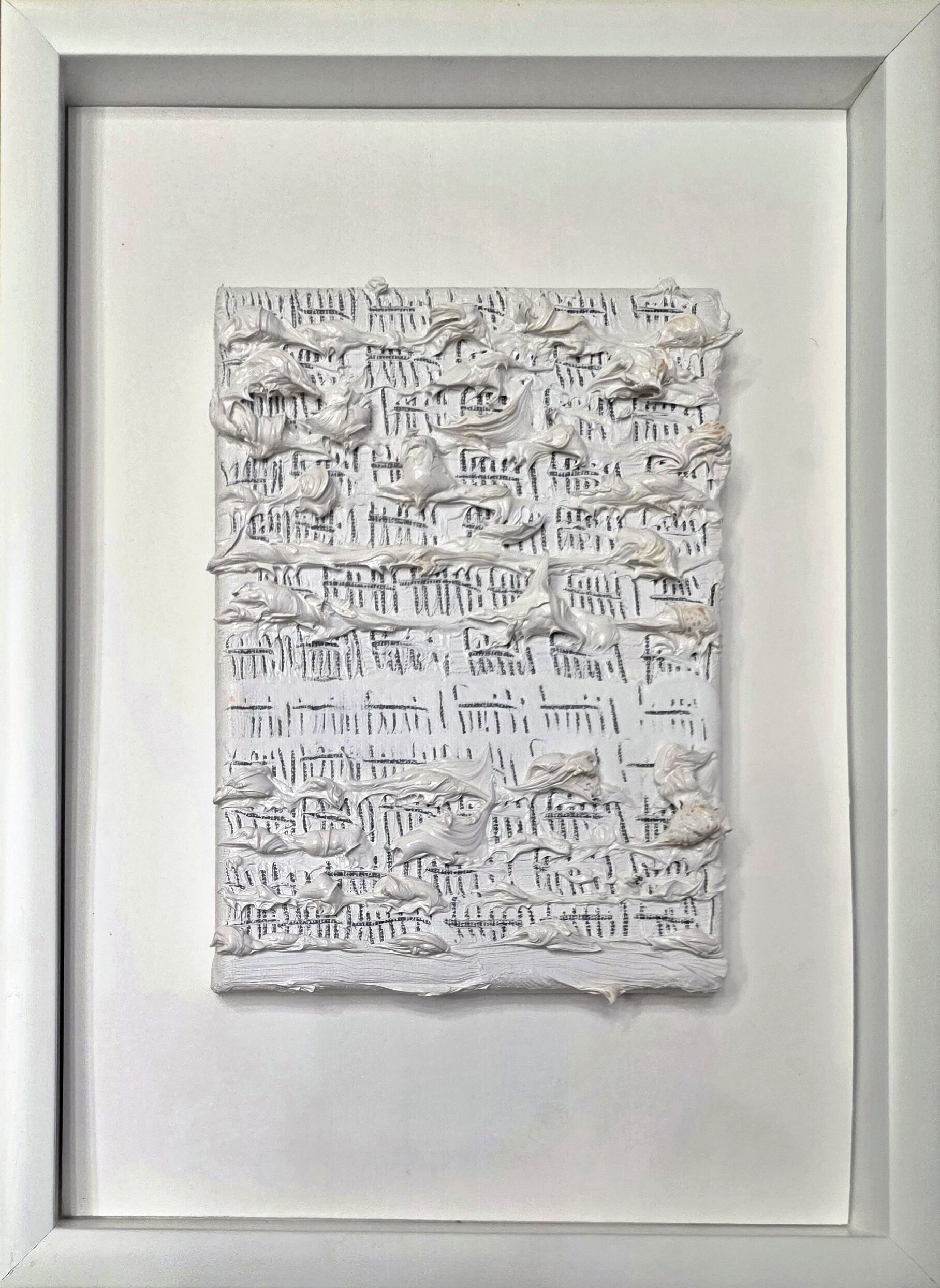 WŁODZIMIERZ PAWLAK 'Dziennik 13I' 2015, olej, płótno 18x13cm