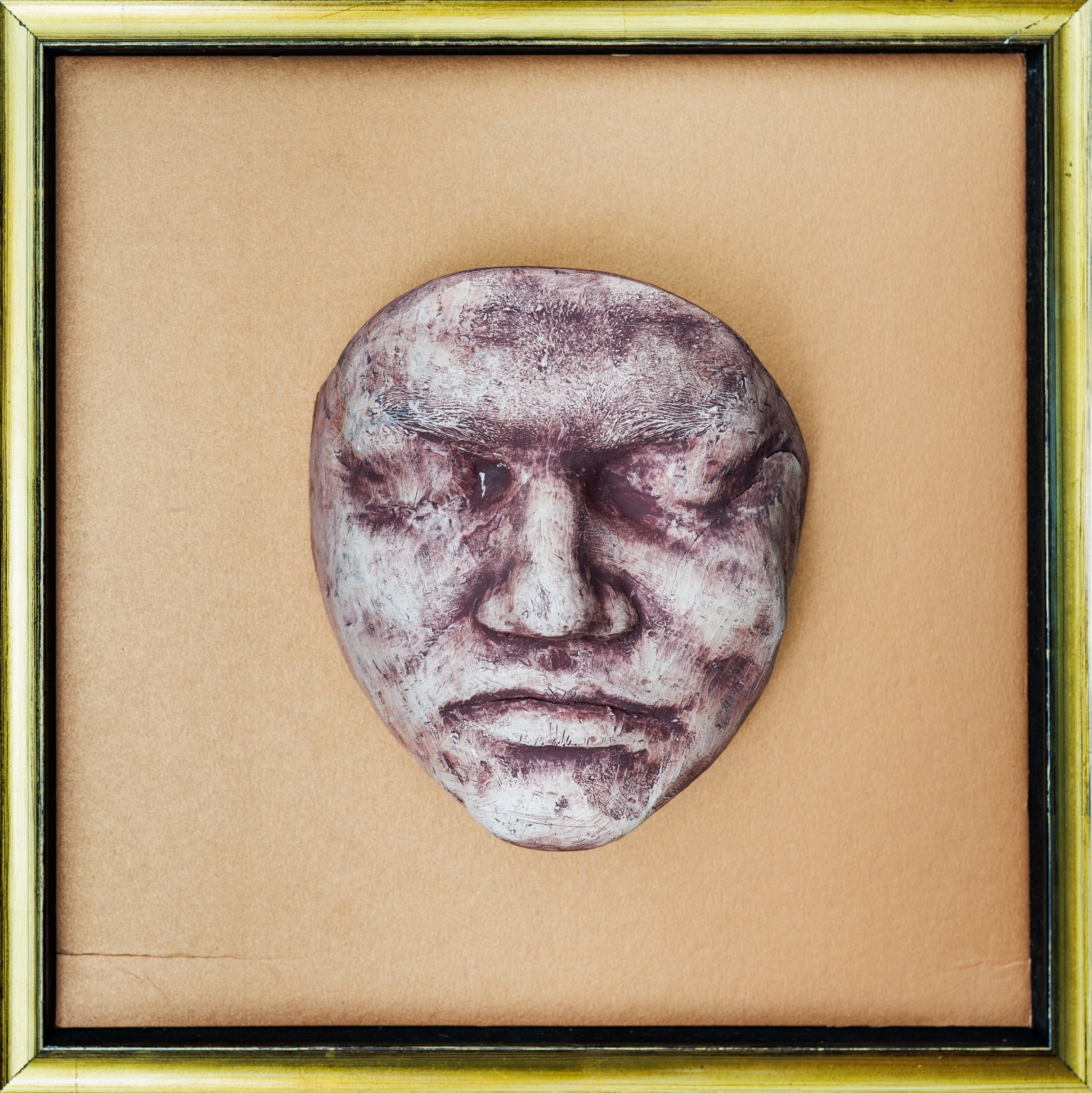 SYLWIA WALANIA 'Twarzą w twarz II', ceramika, 30x30cm