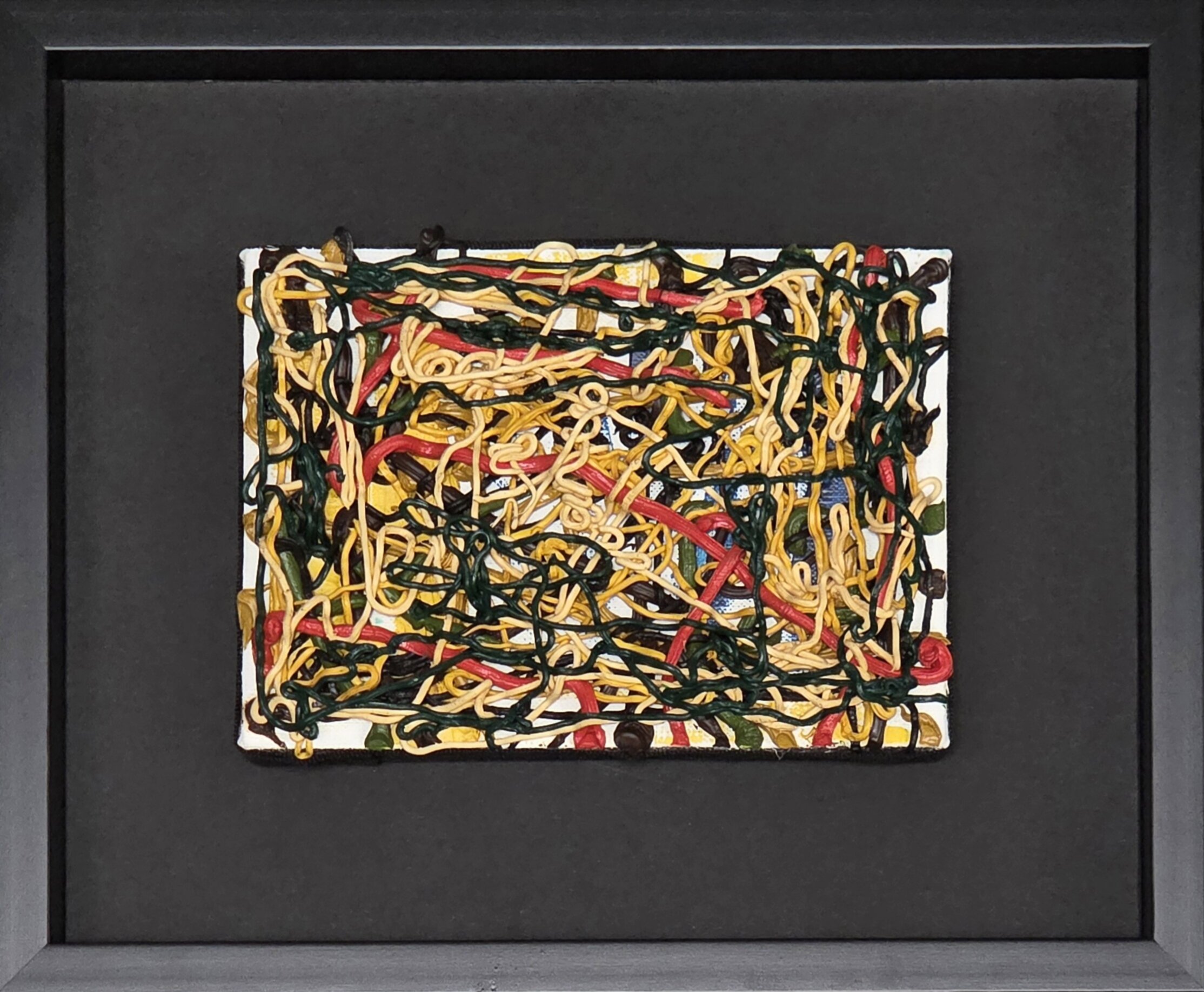 WŁODZIMIERZ PAWLAK 'Notatka' 2016, olej, płótno 13x18cm