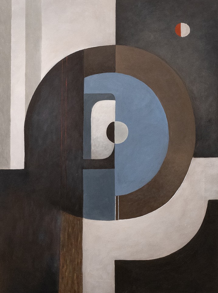 KAJA MARZEC 'Czuwanie', 2025, akryl na płótnie, 80x60cm