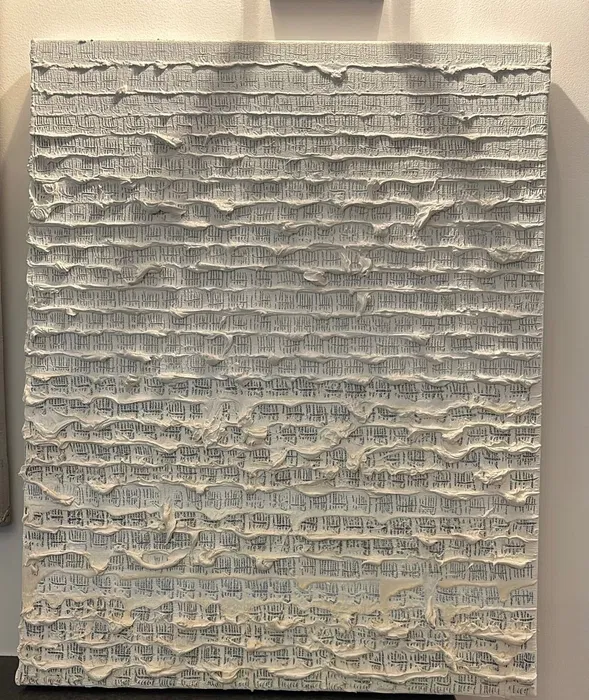 WŁODZIMIERZ PAWLAK 'Dziennik' 2010, olej, płótno 50x40cm