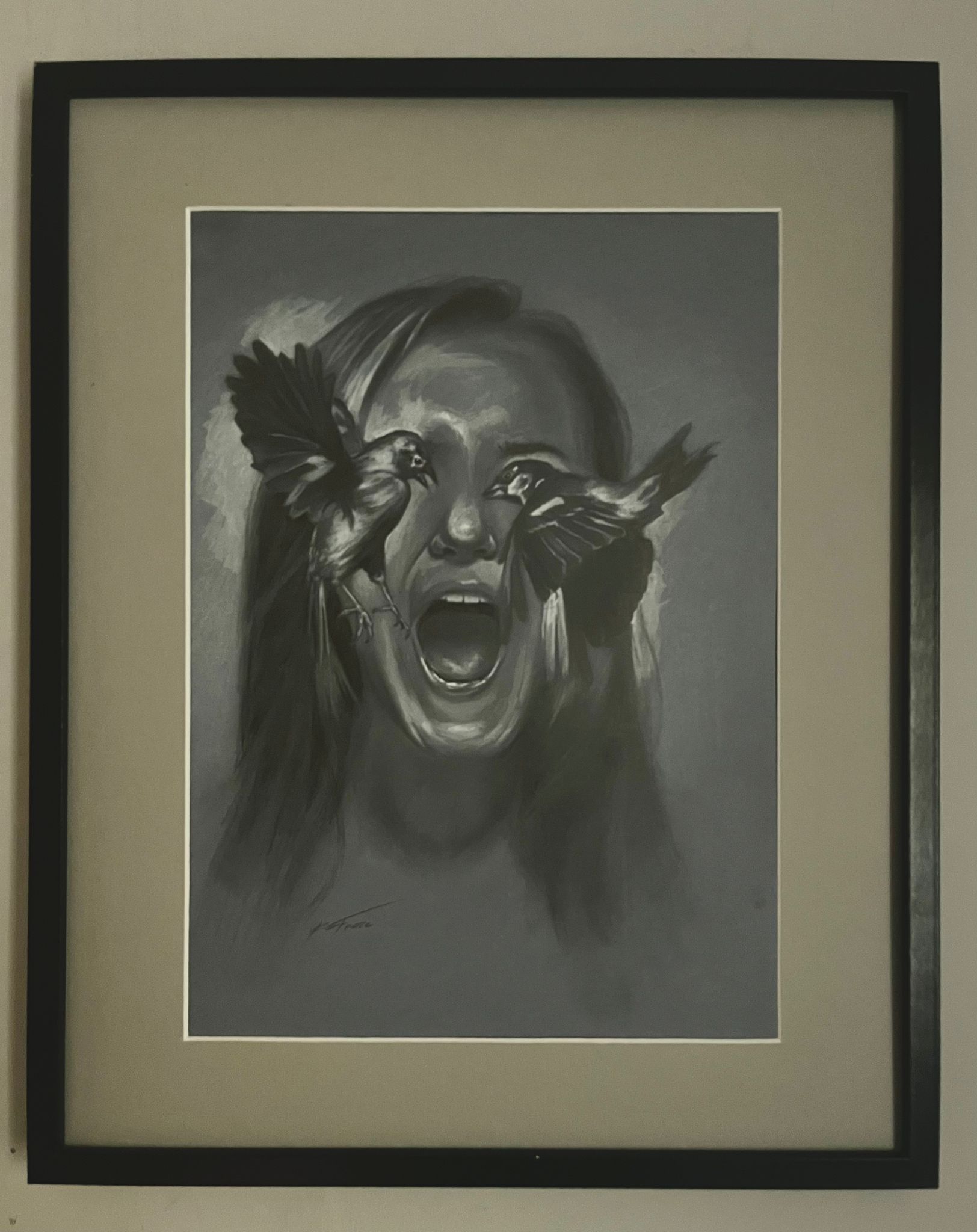 PAWEŁ KARDIS 'Bez tytułu', ołówek, 40x30cm