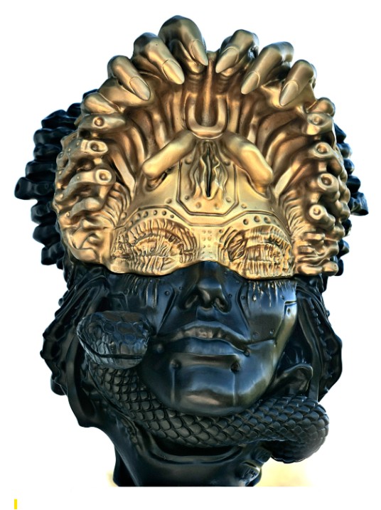 KRZYSZTOF PŁONKA 'Nutrix Venera' brąz, 60x40cm