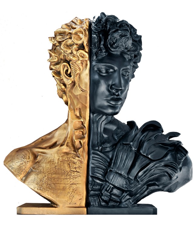 KRZYSZTOF PŁONKA 'Perseush' brąz, 60x50cm