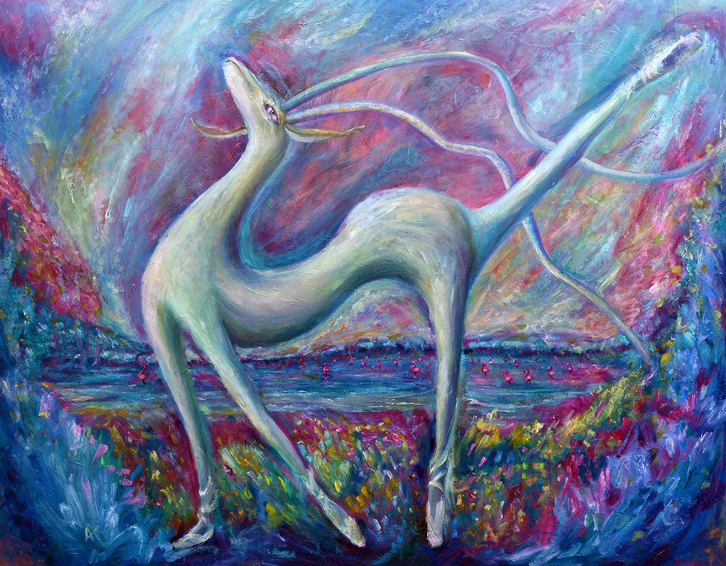 VITALI SHOUPIKOV 'Złote runo' olej, płótno, 95x120cm