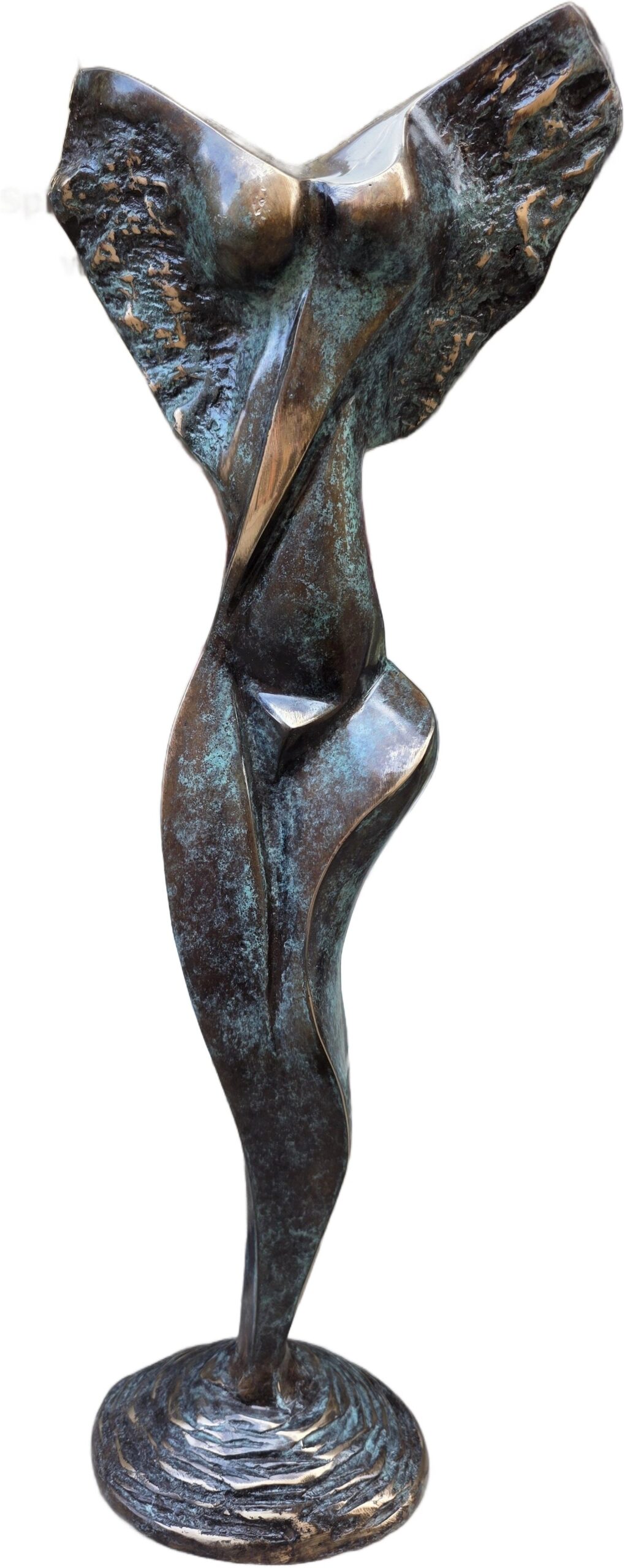 STANISŁAW WYSOCKI 'Postać', brąz, 46cm