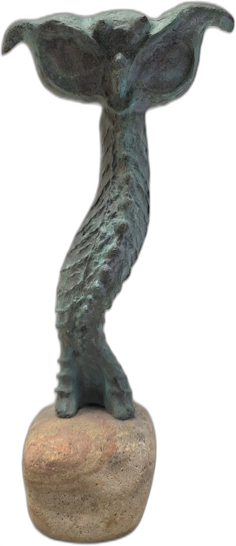 BRONISŁAW CHROMY 'Sowa' brąz, 34cm