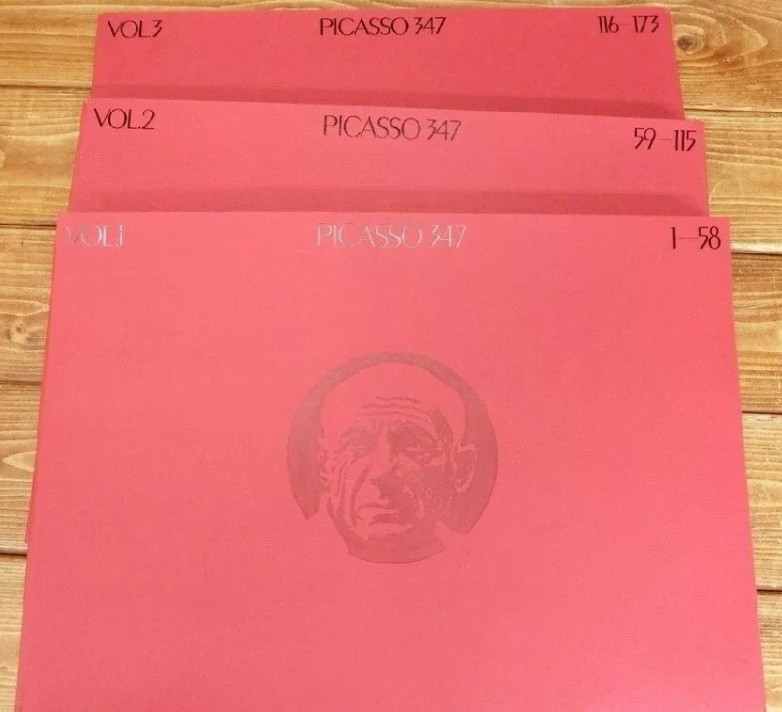 PABLO PICASSO 'Cykl 347', 347 Litografii w 6 tomach