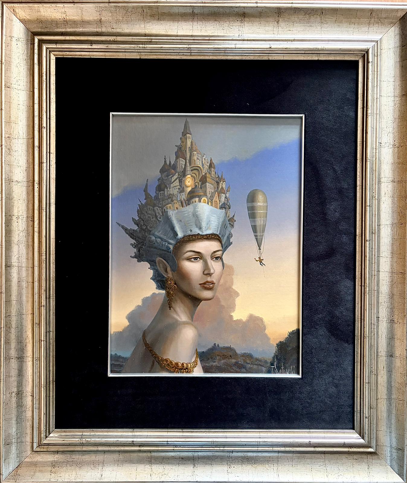 TOMASZ SĘTOWSKI 'Magical journey' olej, płótno, 40x30cm