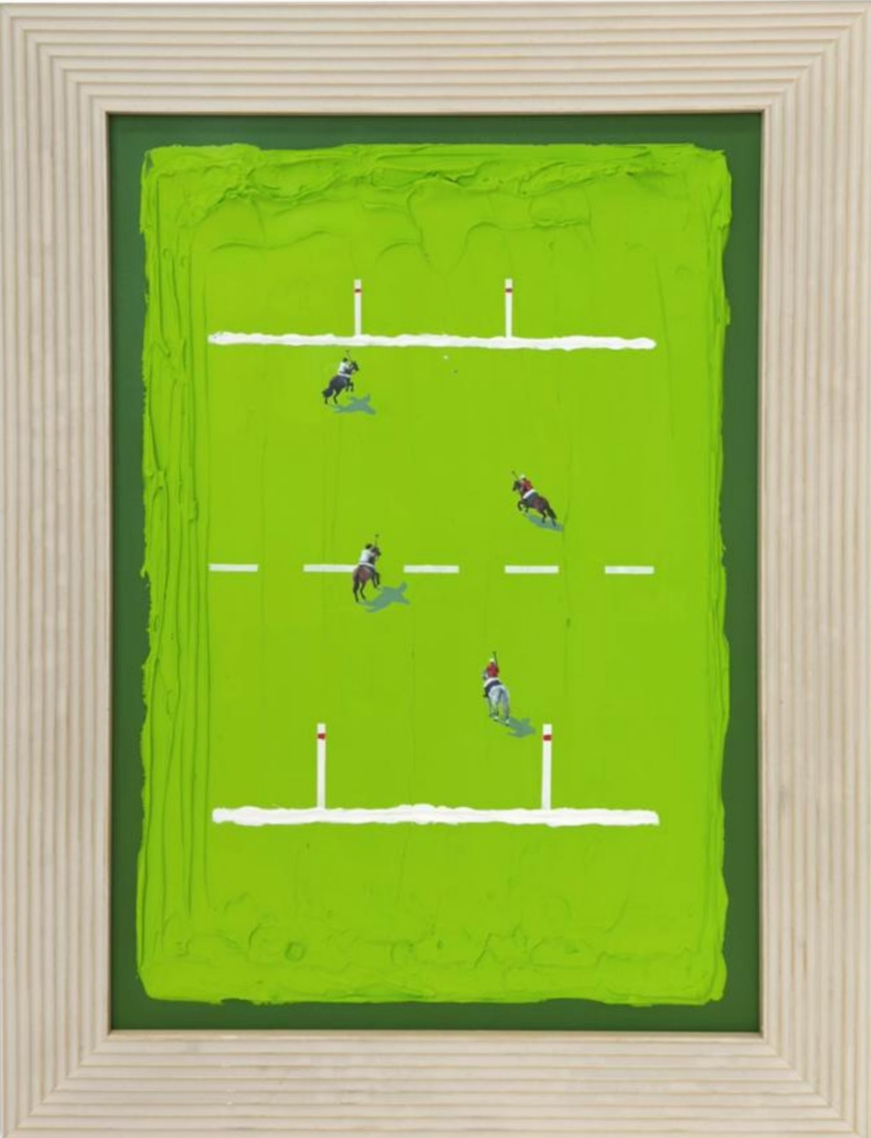 RENATA MASŁYK, 'Polo', akryl, płótno, 70x50cm