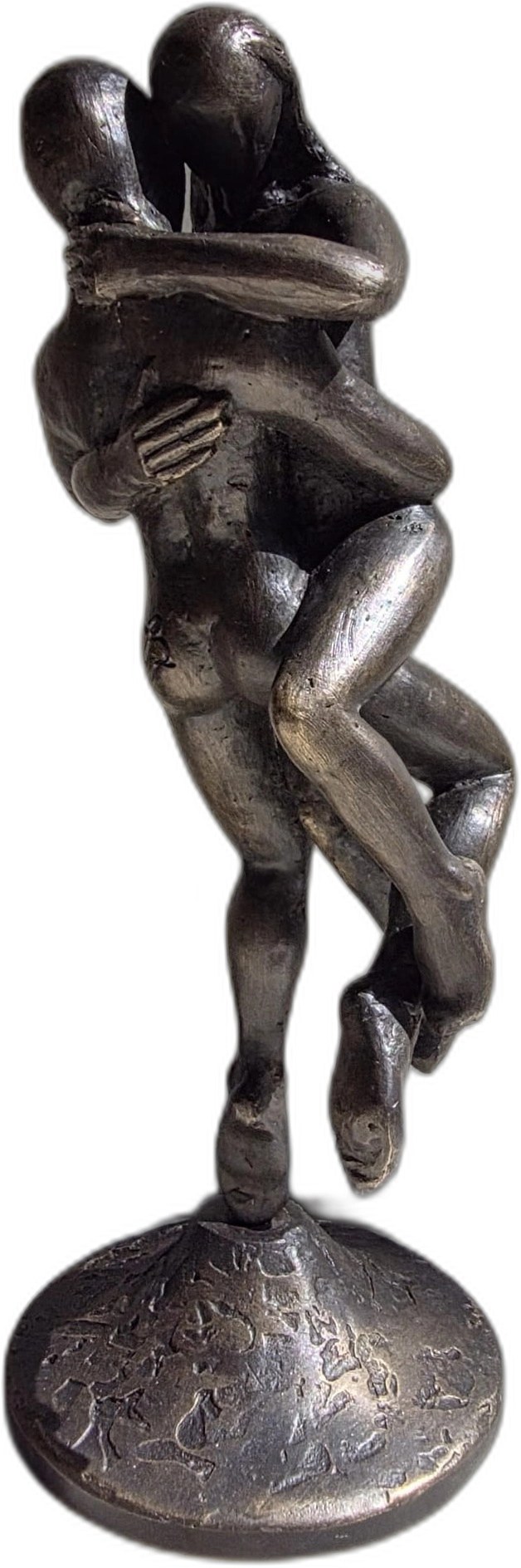 ZBIGNIEW BACHANEK 'Para zakochanych' brąz patynowany, 26cm