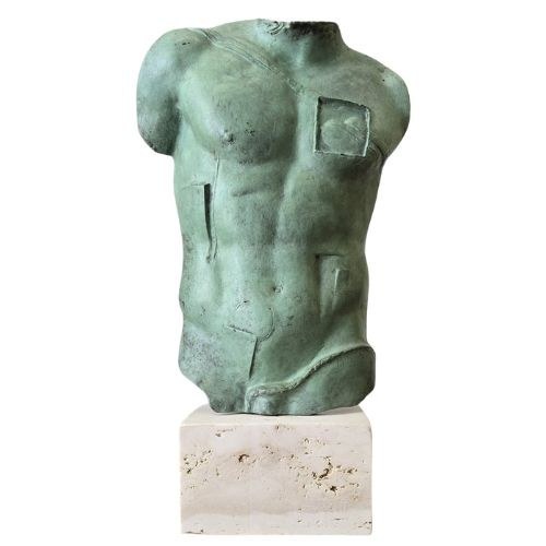 IGOR MITORAJ 'Perseusz' brąz , 48cm, certyfikat autorski
