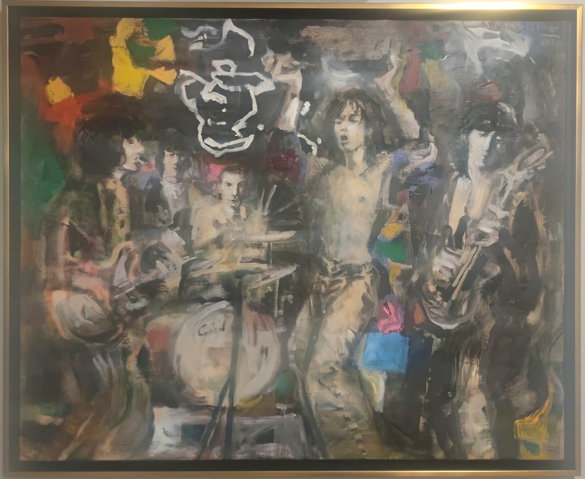 STANISLAW MŁODOŻENIEC 'Stones 2926' olej, płótno 90x100cm