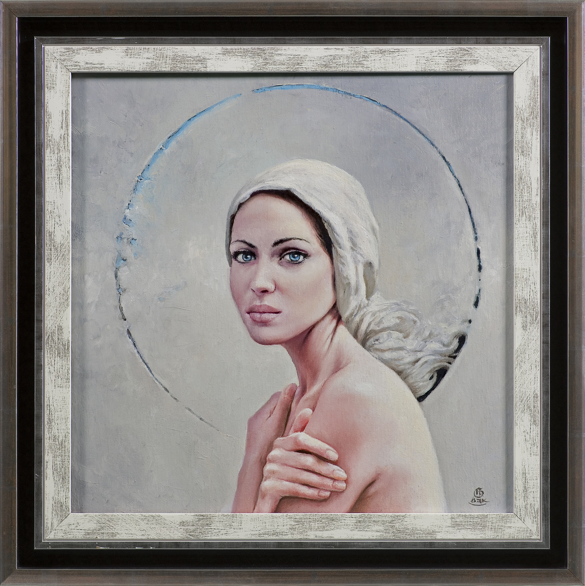 KAROL BĄK 'PRIMA MOBILIA XLV, 2014', olej, płótno, 40x50cm