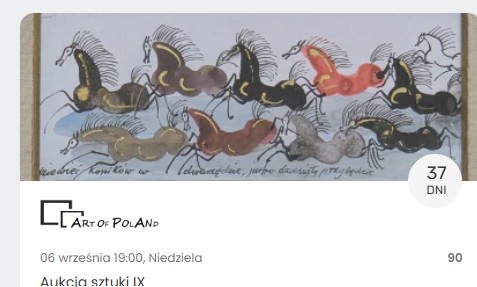 Aukcja sztuki IX – Art of Poland – 06.09.2026