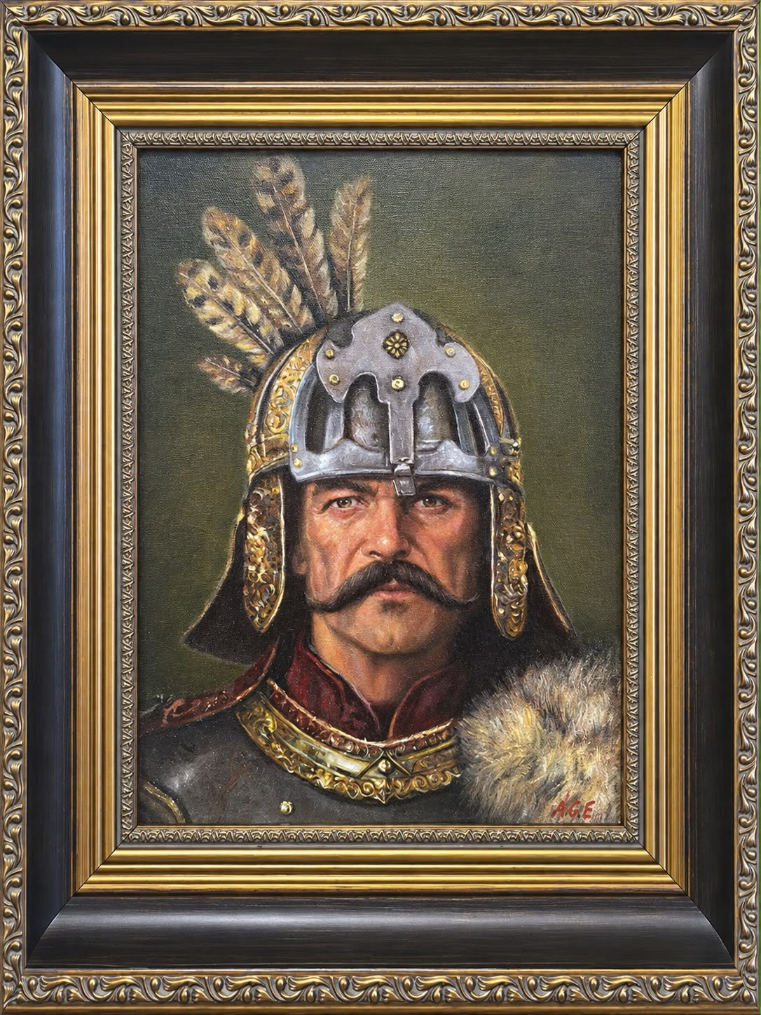 JOSÉ CABRERA 'HUARZ 4', olej na płótnie, 40x30cm