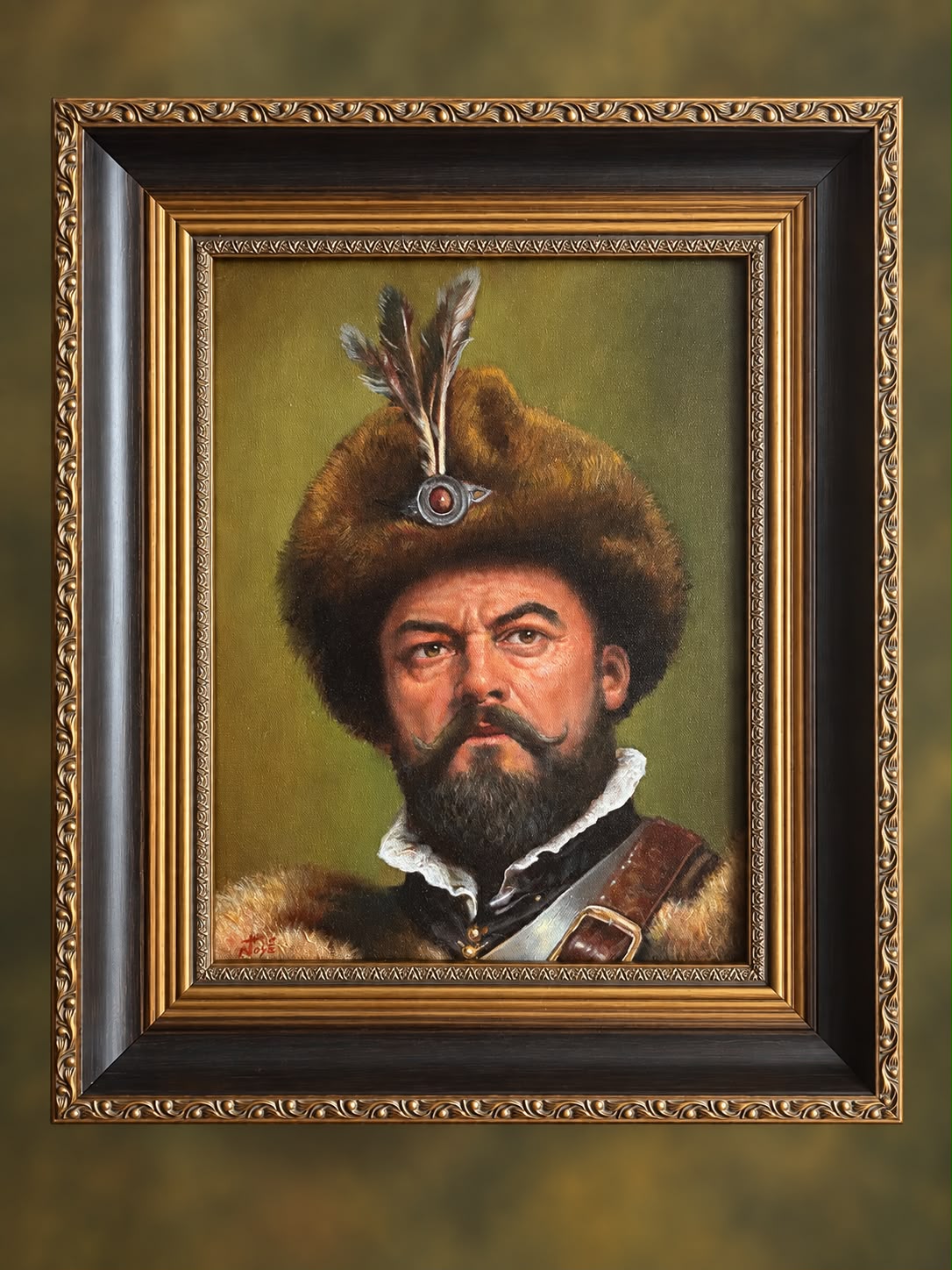 JOSÉ CABRERA 'HUARZ 3', olej na płótnie, 40x30cm