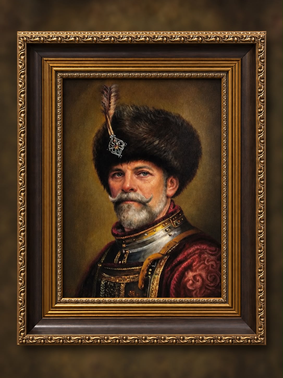 JOSÉ CABRERA 'HUARZ 2', olej na płótnie, 40x30cm