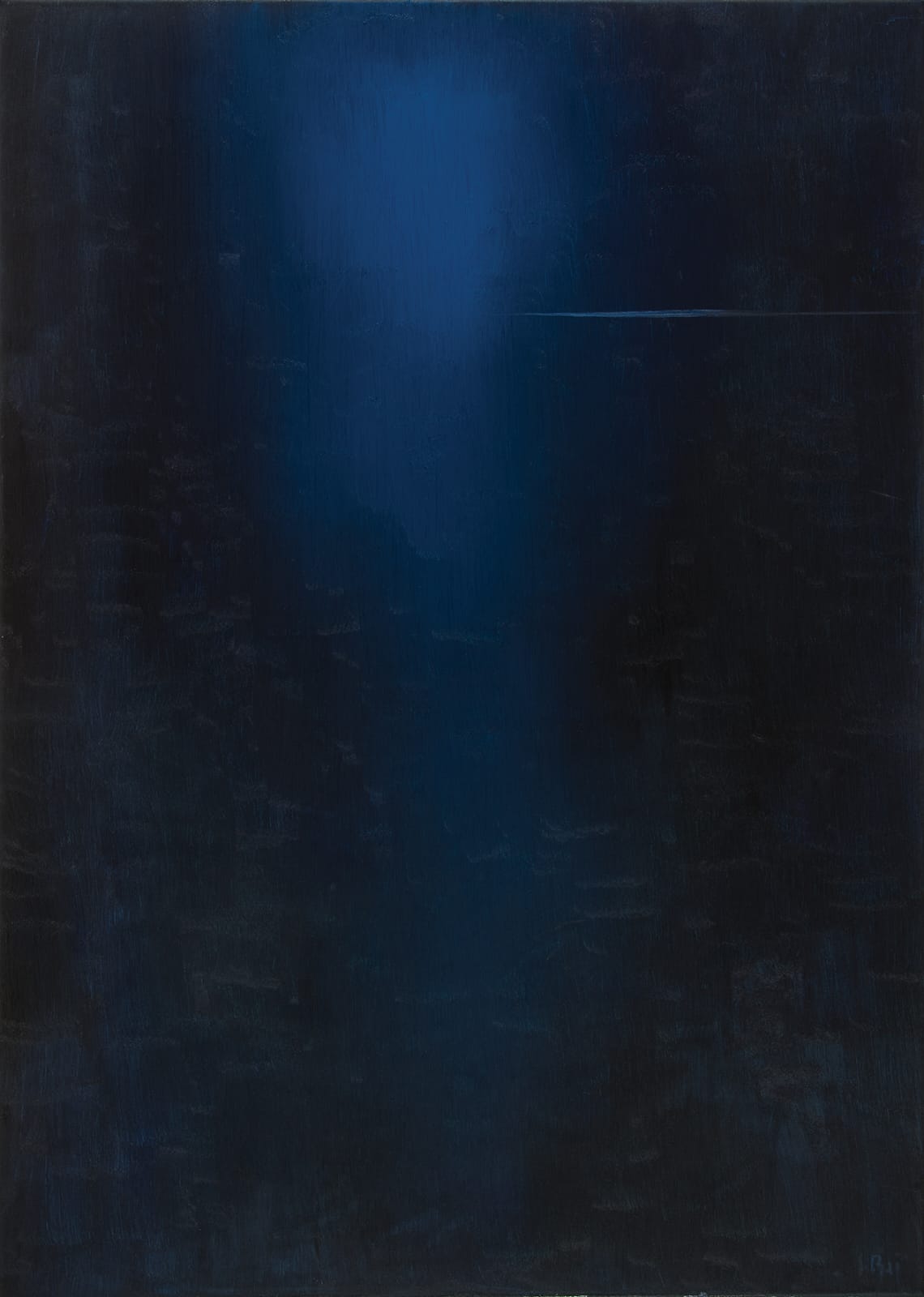 STANISŁAW BAJ 'Rzeka Bug' 2022, olej, płótno, 140x100cm