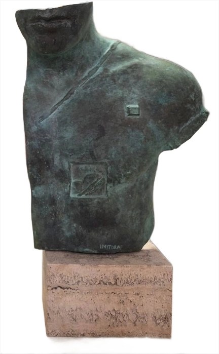 IGOR MITORAJ 'Asklepios' brąz , 48cm, certyfikat