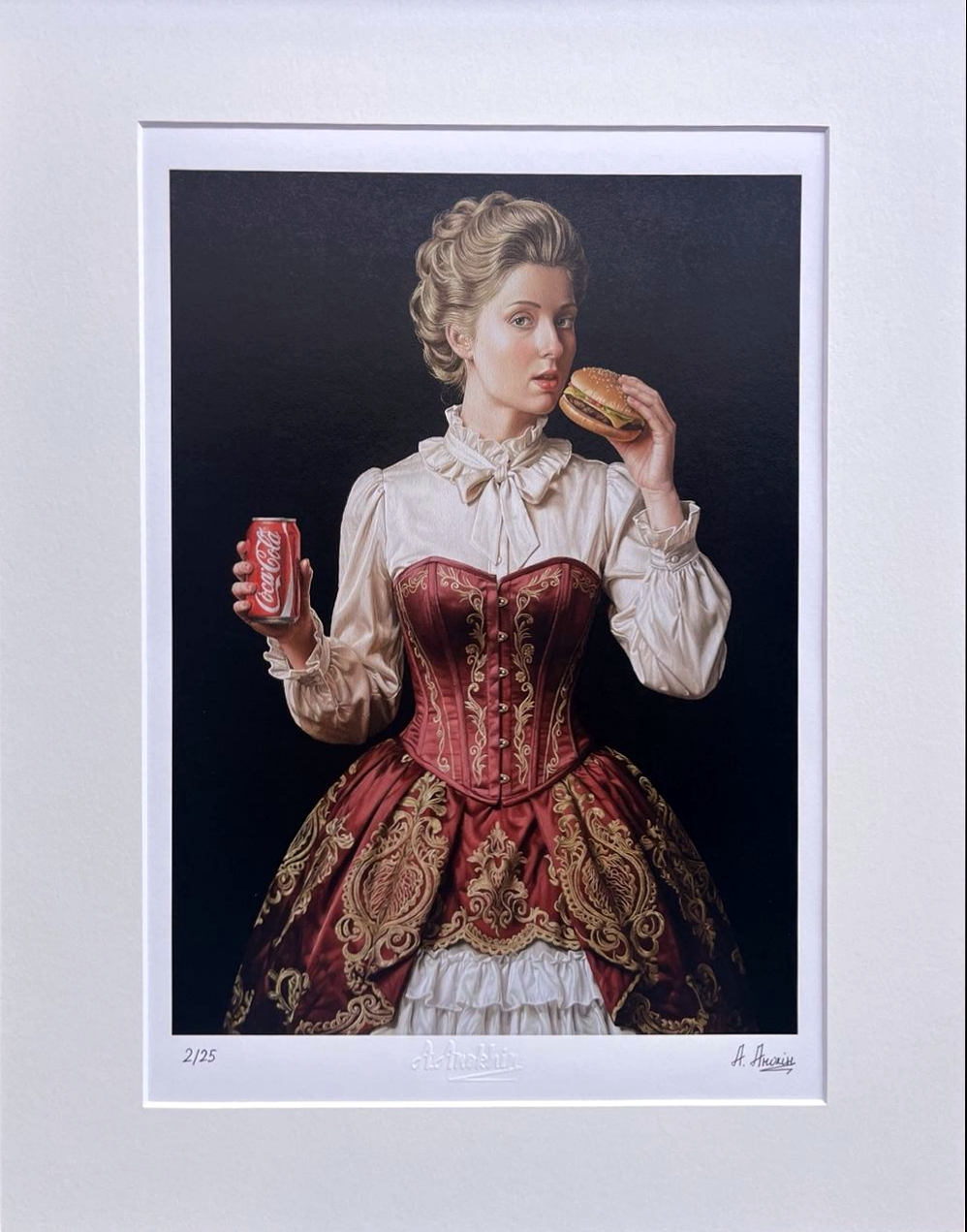 ARTUR ANOTHIN 'Smak Czasu 13' 2/100, giclee, papier, 40x30cm